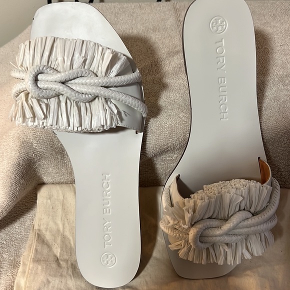 Tory Burch Rope Flat Slide - Picture 4 of 5